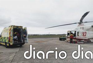 Sufre una lesión neurológica mientras conducía cerca de la Engaña y choca contra un turismo aparcado