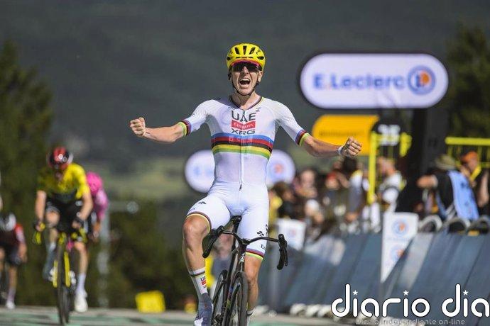 Tadej Pogacar se cita con la historia en La Vuelta