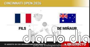 Taylor Fritz - Christopher O'Connell, en directo hoy: sigue el partido de Cincinnati Open