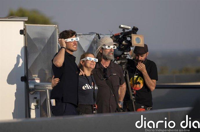 Telefónica duplica el tráfico de datos en su red durante el eclipse