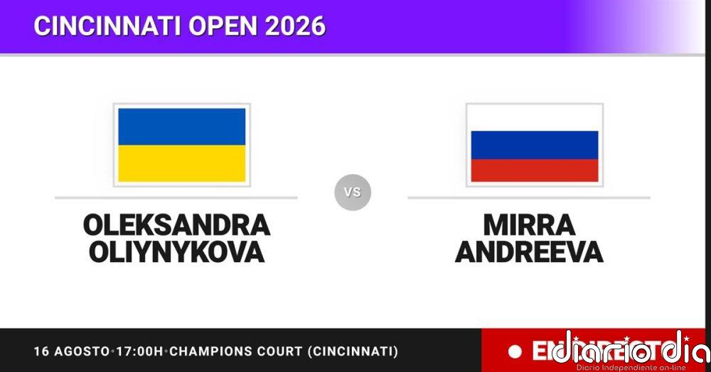 Tereza Valentova - Elina Svitolina, en directo hoy: sigue el partido de Cincinnati Open