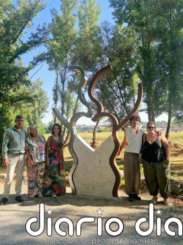 Teruel da la bienvenida al río Turia con una escultura que une arte, naturaleza y el espíritu de la ciudad
