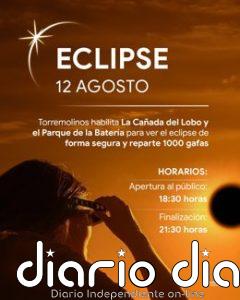 Torremolinos (Málaga) prepara la Cañada del Lobo y el Parque de la Batería para observar el eclipse solar