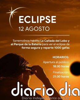 Torremolinos (Málaga) prepara la Cañada del Lobo y el Parque de la Batería para observar el eclipse solar