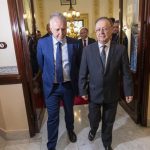 Torres y Vivas acuerdan ubicar a los migrantes en espacios desigandos "desde el consenso" en Ceuta
