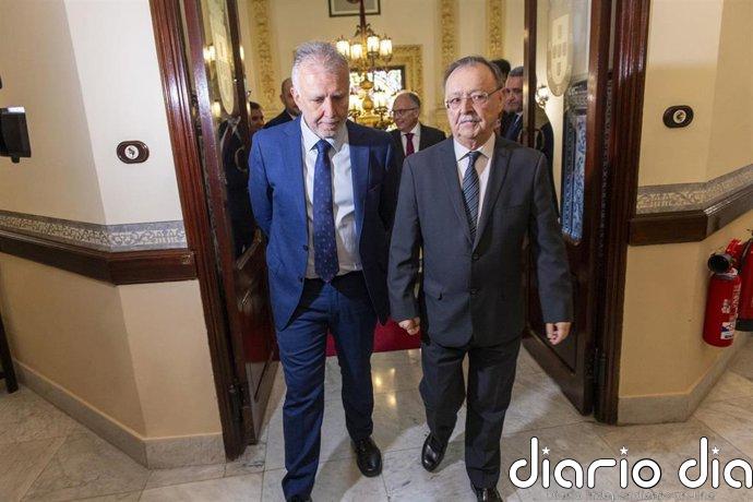Torres y Vivas acuerdan ubicar a los migrantes en espacios desigandos "desde el consenso" en Ceuta