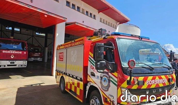 Trasladada al hospital una mujer tras el incendio de una caravana en un camping de Punta Umbría (Huelva)
