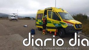 Trasladan a un hombre de Reinosa al Hospital de Cruces por quemaduras de origen eléctrico