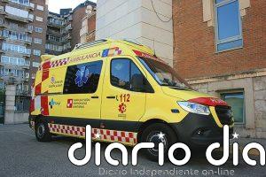 Tres heridos al colisionar un turismo con un autobús urbano en Burgos