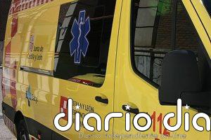 Tres heridos, uno inconsciente, en una colisión entre dos turismos en San Morales (Salamanca)