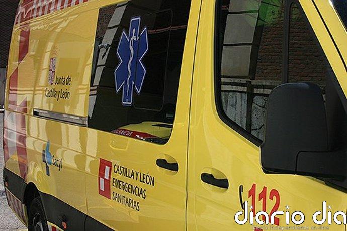 Tres heridos, uno inconsciente, en una colisión entre dos turismos en San Morales (Salamanca)