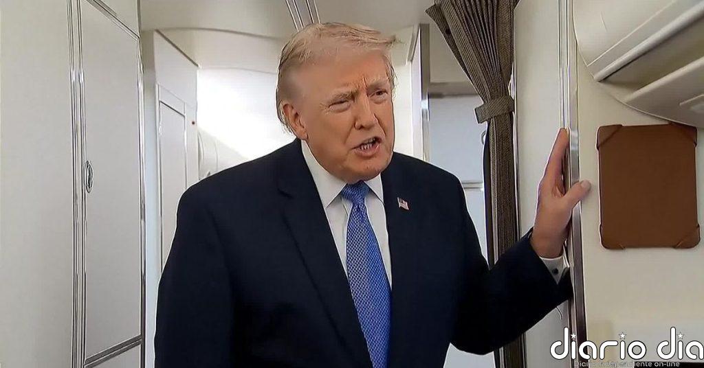 Trump afirma que vuelve a negociar con Irán y que no les atacó porque se lo pidieron otros países