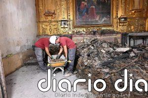 Un año después del incendio de la Mezquita, el Cabildo ya ha restaurado más del 80% de la zona afectada