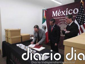Un arquéologo estadounidense restituye a México más de 1.100 bienes arqueológicos prehispánicos