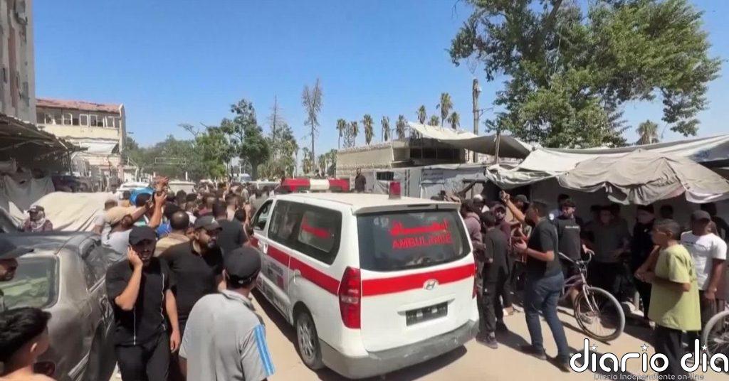 Un ataque aéreo israelí mata a nueve palestinos en un puesto policial en Gaza