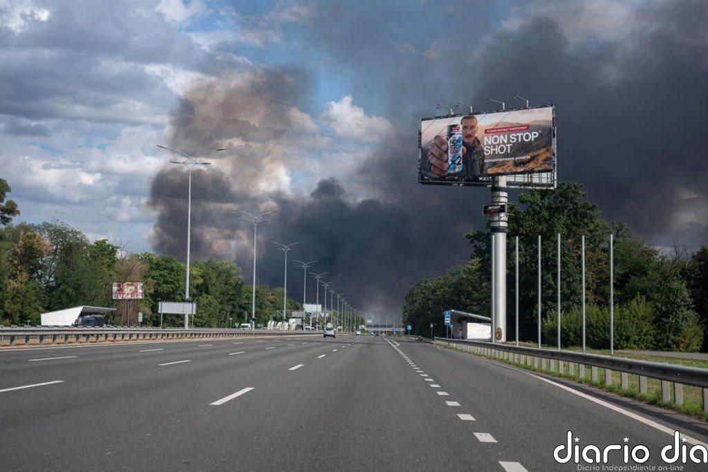Un ataque ruso contra un depósito de munición en Kiev deja al menos 27 muertos y 40 heridos