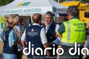 Un "cambio de patrón" en el viento abre "una oportunidad" para contener el avance incendio de Niebla (Huelva)