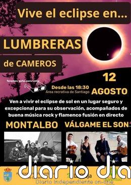 Un concierto unirá en Lumbreras a vecinos y visitantes alrededor del eclipse en su entorno privilegiado