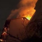 Un incendio en un ático de Chamberí obliga a desalojar dos edificios