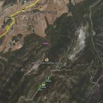 Un rayo provoca un incendio forestal en la Sierra de Burete, en Cehegín