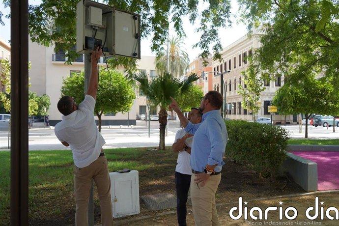 Un sistema inteligente permite ajustar el riego de los parques y jardines de Murcia