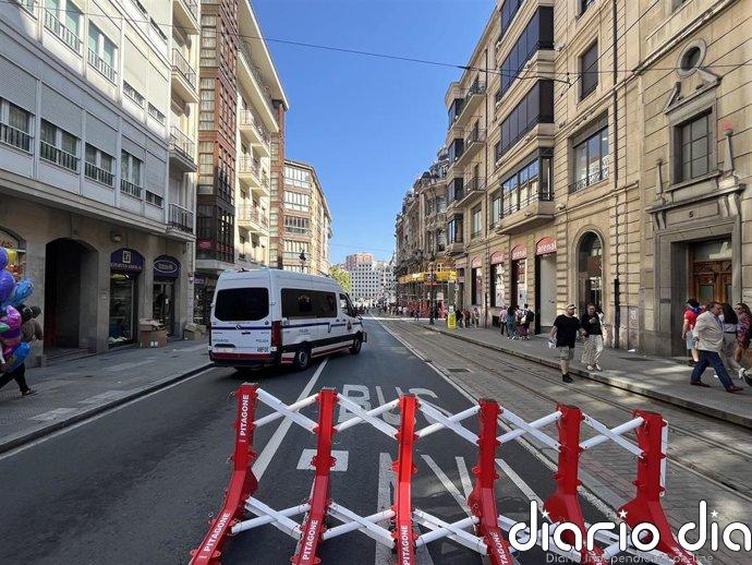 Un total de 14 detenidos, dos por tocamientos, y dos policías heridos en la cuarta jornada de Aste Nagusia de Bilbao