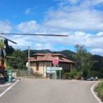 Una mujer herida tras sufrir un accidente con su moto en Coya (Piloña)