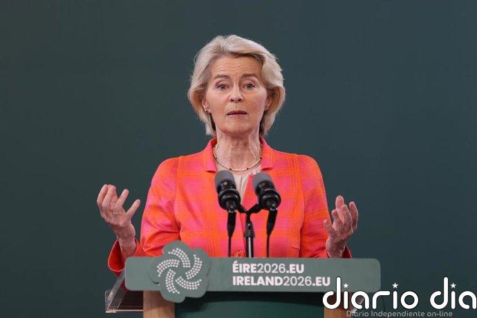 Von der Leyen denuncia una "guerra híbrida" que busca "dividir a la UE" tras la incursión de un dron en Rumanía