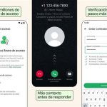 WhatsApp amplía la seguridad: permite añadir varias llaves de acceso y mostrará información en llamadas de desconocidos