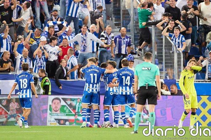 Zabiri da al Racing la primera y el Alavés supera al Villarreal