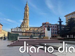 Zaragoza saca a licitación las obras de reforma de la Fuente de la Hispanidad y renaturalización de la plaza del Pilar