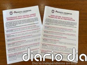 Abanto Zierbena buzonea una guía para reconocer las señales de alerta del suicidio