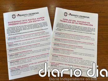 Abanto Zierbena buzonea una guía para reconocer las señales de alerta del suicidio