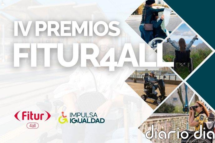 Abierta la convocatoria para la IV edición de los Premios Fitur4all de turismo accesible