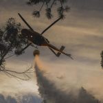 Activo un incendio forestal en Vilardevós (Ourense)