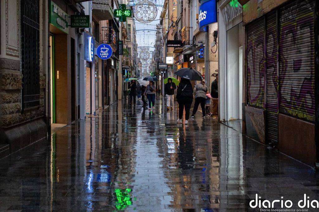 AEMET avisa por chubascos muy fuertes y persistentes desde este jueves hasta el lunes en el tercio oriental peninsular