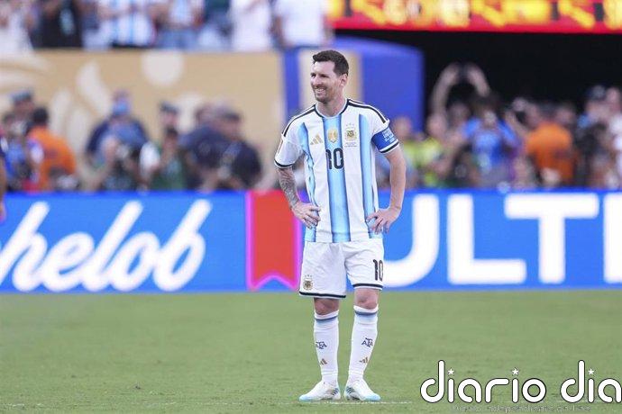 Agotadas en dos horas las entradas para ver el último partido de Messi con Argentina