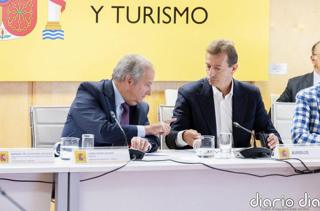 Airbus y sindicatos alcanzan un preacuerdo tras la mediación del Ministerio de Industria