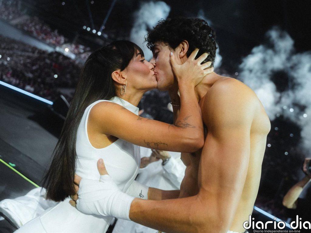 Aitana felicita a Plex por su cumpleaños con una romántica declaración de amor: "Te amo, Daniel. Te amo muchísimo"