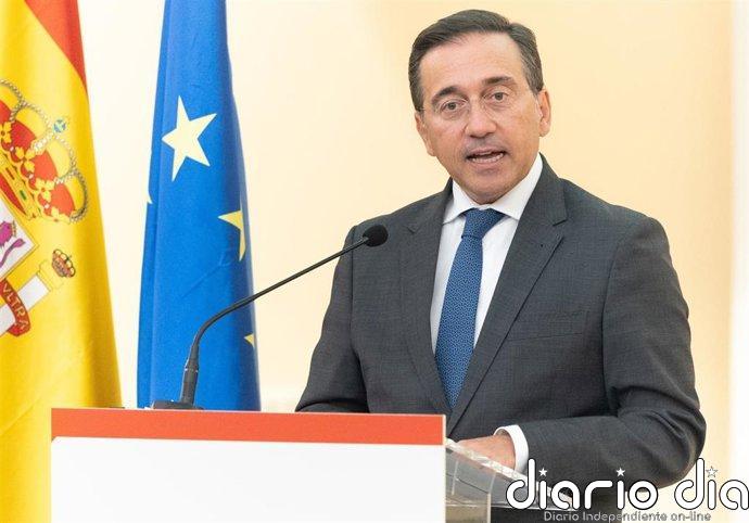 Albares dice que el Gobierno está actuando con prevención ante el llamamiento para entrar a Ceuta el 23 de septiembre