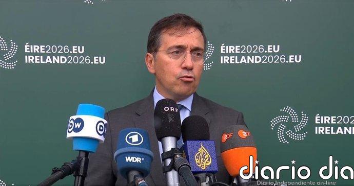 Albares reclama a la UE "la misma solidaridad" con Ceuta que con el resto de fronteras europeas