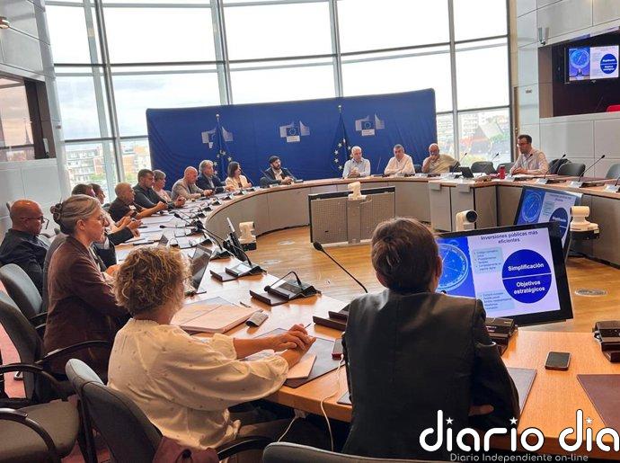 Alcaldes de 14 municipios de Barcelona provincia visitan las instituciones europeas en Bruselas