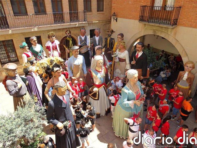Alcorisa (Teruel) celebra este sábado su Encuentro de Gigantes y presentará su primer gigante de goma