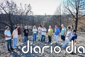 Alegría reclama al Gobierno de Aragón la creación de una oficina técnica permanente de restauración de grandes incendios