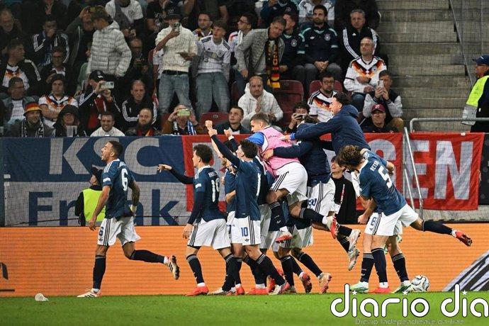 Alemania pierde en casa ante Grecia, Portugal neutraliza a Haaland y Países Bajos gana en Serbia