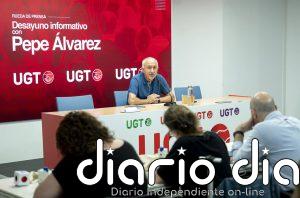 Álvarez (UGT) exige al Gobierno retirar la notificación telemática de la IT y anuncia que lo impugnará