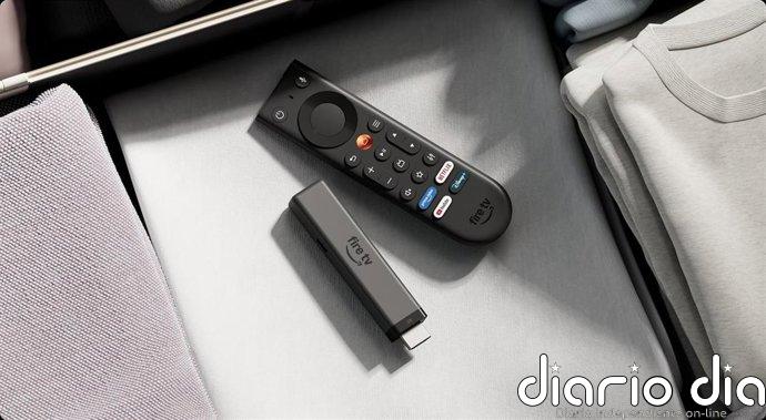 Amazon presenta su nuevo Fire TV Stick 4K con mando renovado y alimentación directa desde el USB del televisor