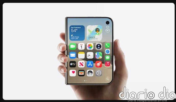 Apple "redefine" lo que un iPhone puede hacer con su plegable iPhone Duo