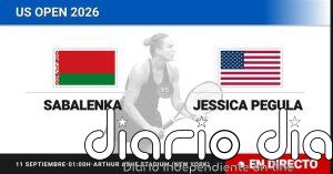 Aryna Sabalenka - Jessica Pegula, en directo hoy: sigue el partido de US Open WTA