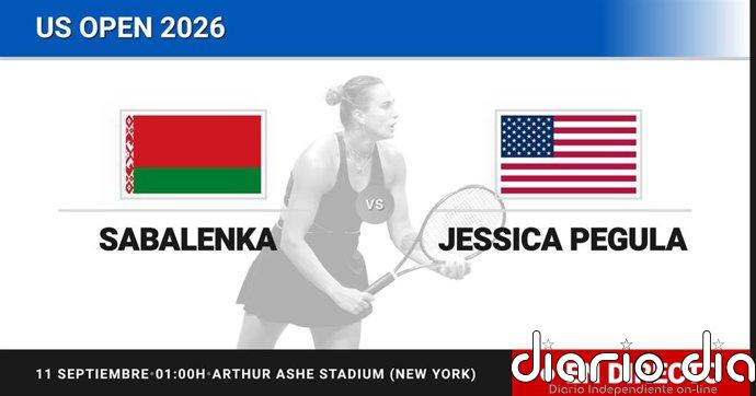 Aryna Sabalenka - Jessica Pegula, en directo hoy: sigue el partido de US Open WTA